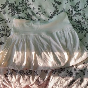 White Tennis Skirt